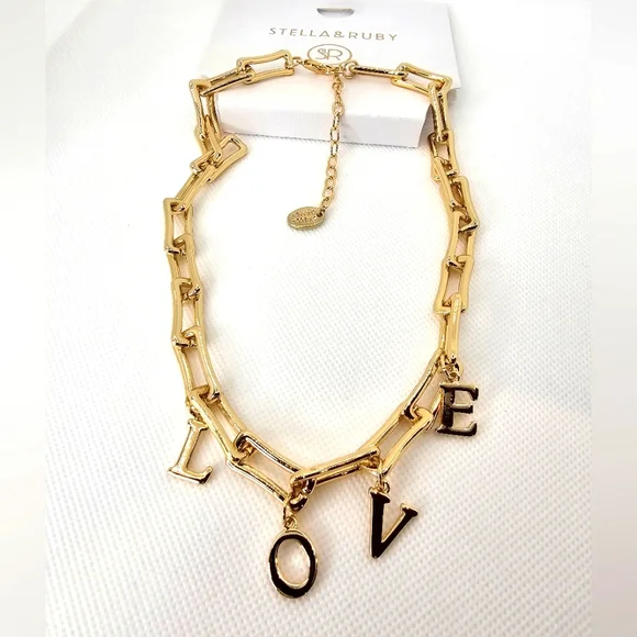 Stella & Ruby Love Necklace - Picture 5 of 6